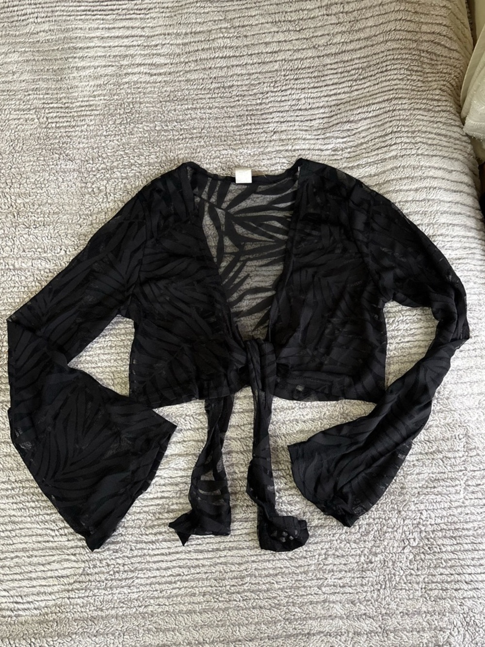 Windsor Mesh Bolero Cardigan Cover Up Size Large Summer Swim